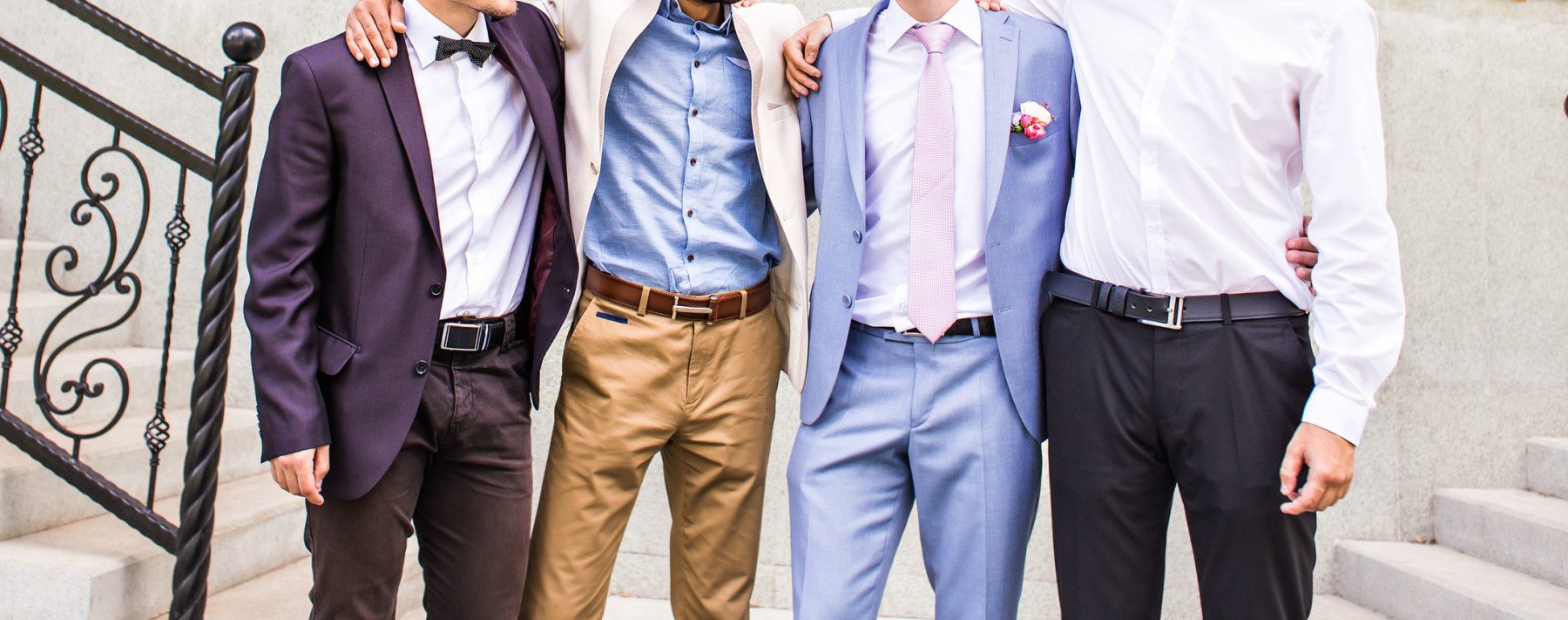 men's wear for wedding party
